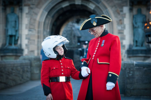 jesse-njie-of-the-imps-motorcycle-display-team-with-chelsea-pensioner-helen-andrews-at-the-royal-edinburgh-miltary-tattoo-photo-by-martin-scott-powell-3