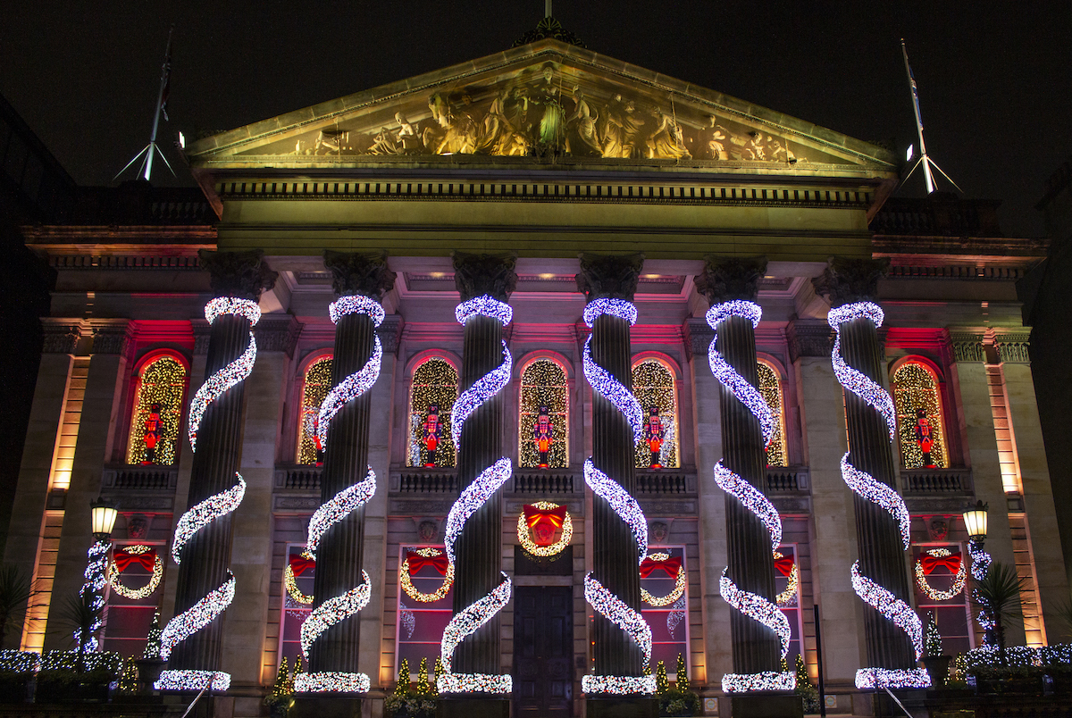 In Photos The Dome’s Christmas Lights shine bright The Edinburgh
