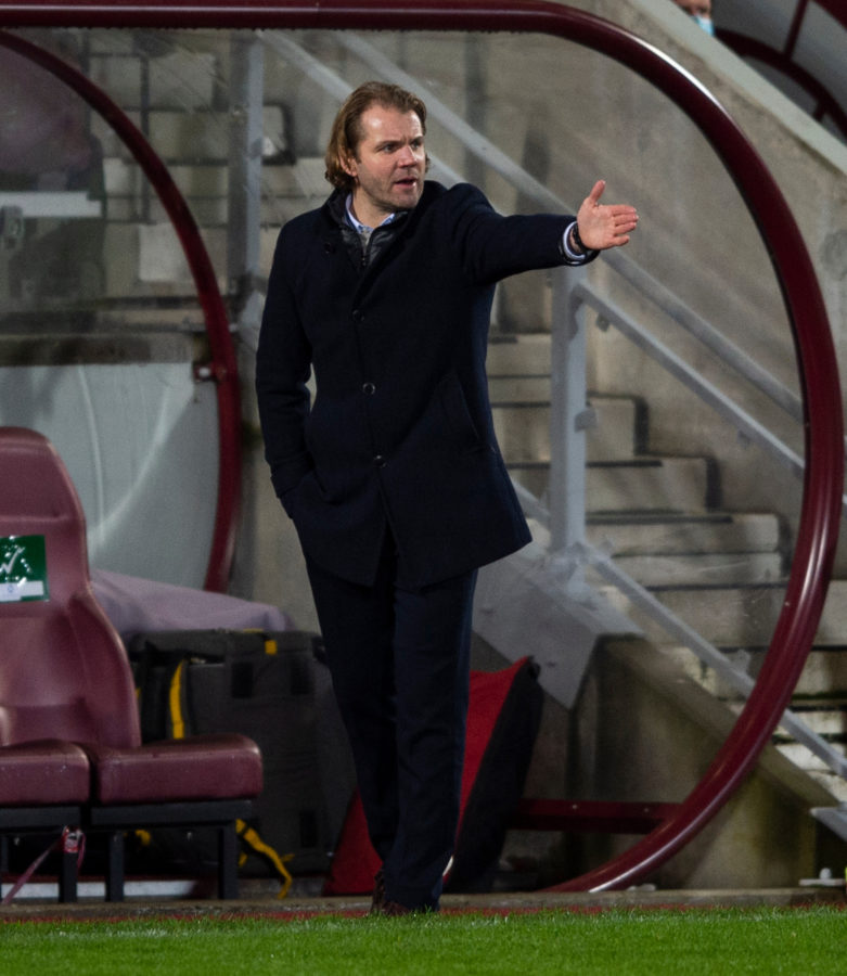 Scottish Championship - Heart of Midlothian v Arbroath. Tynecastle Park, Edinburgh, Midlothian, UK. 29/12/2020. Hearts play host to Arbroath in the Scottish Hearts boss Robbie Neilson will be looking to bolster his squad this January transfer window Credit: Ian Jacobs