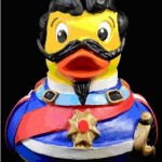 bavarian king rubber duck at music room