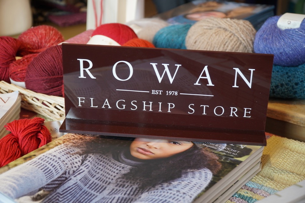 Sign Rowan Flagship Store