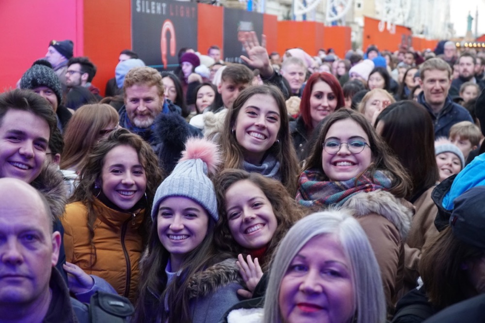 Crowd at Light Night 