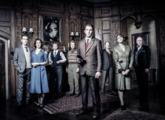 The cast of the Mousetrap, performed at the Edinburgh Playhouse 27 -29 May 2019