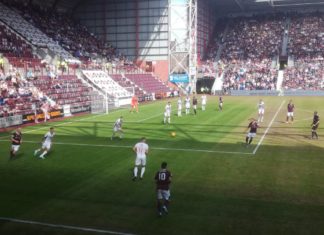 Hearts v Ross County at Tynecastle 10th August 2019