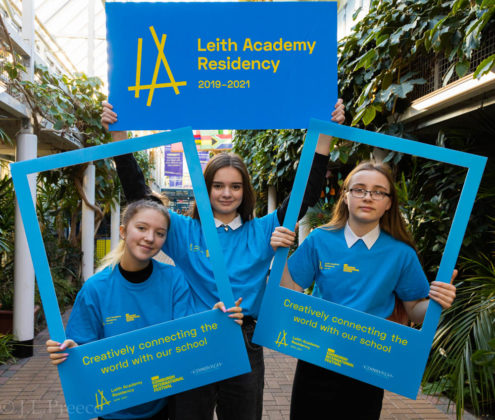 EIF celebrate first year of residency with Leith Academy | The ...