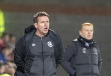 Hearts manager Daniel Stendel and his Celtic counterpart Neil Lennon