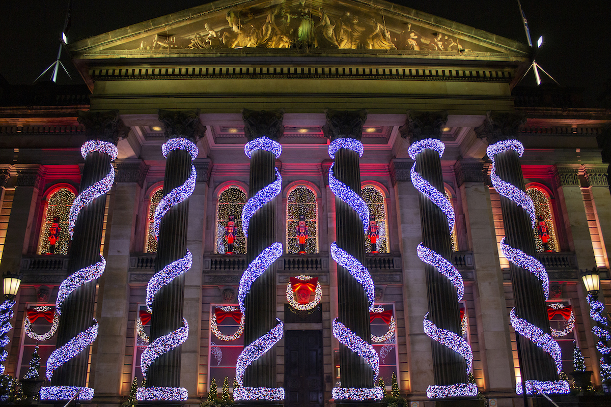 In Photos The Dome’s Christmas Lights shine bright The Edinburgh
