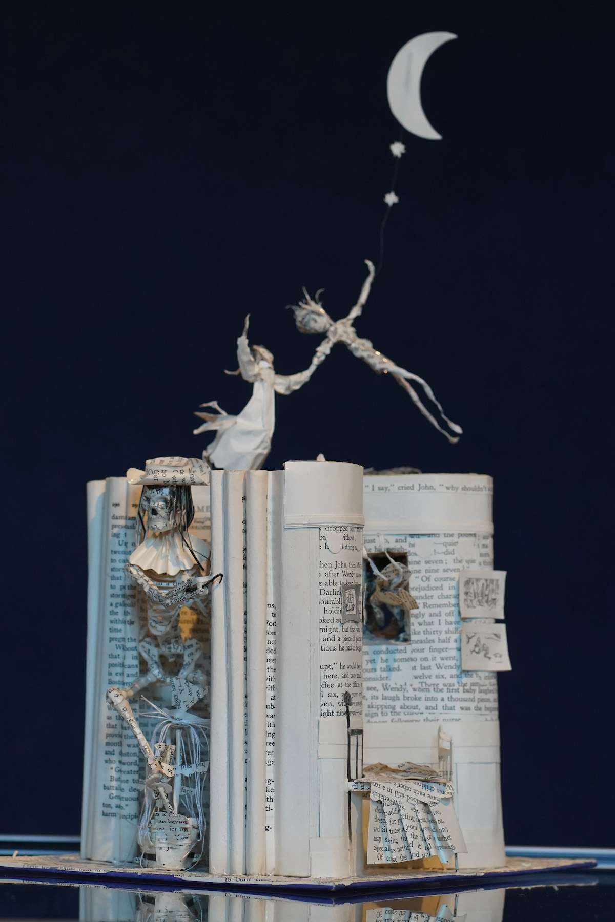 Book sculptures by anonymous artist to be auctioned in Edinburgh | The ...