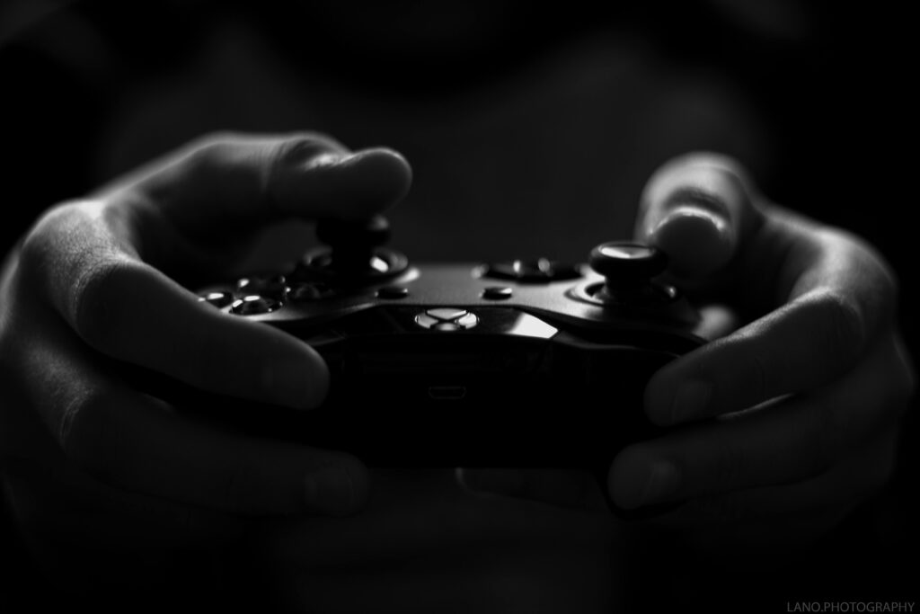 Photo by lalesh aldarwish: https://www.pexels.com/photo/black-gaming-console-194511/