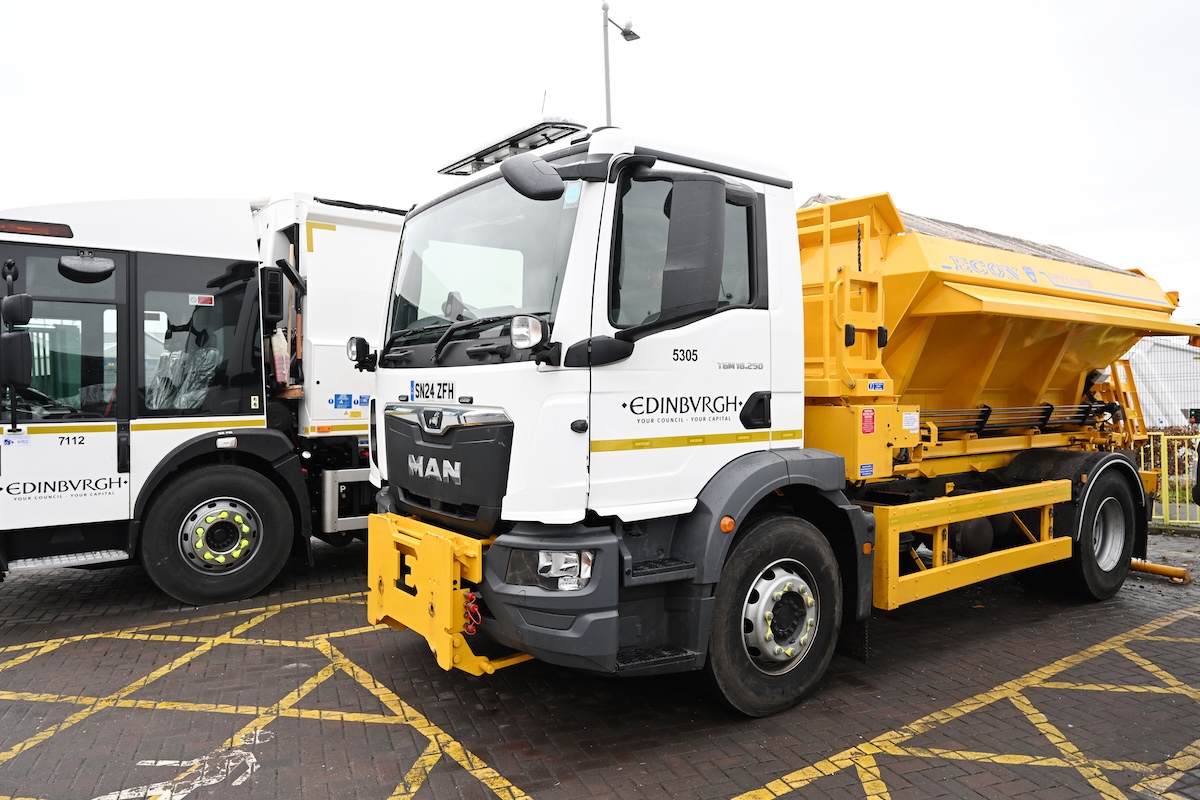 Edinburgh Invests Heavily in New, Safer Heavy Goods Vehicle Fleet