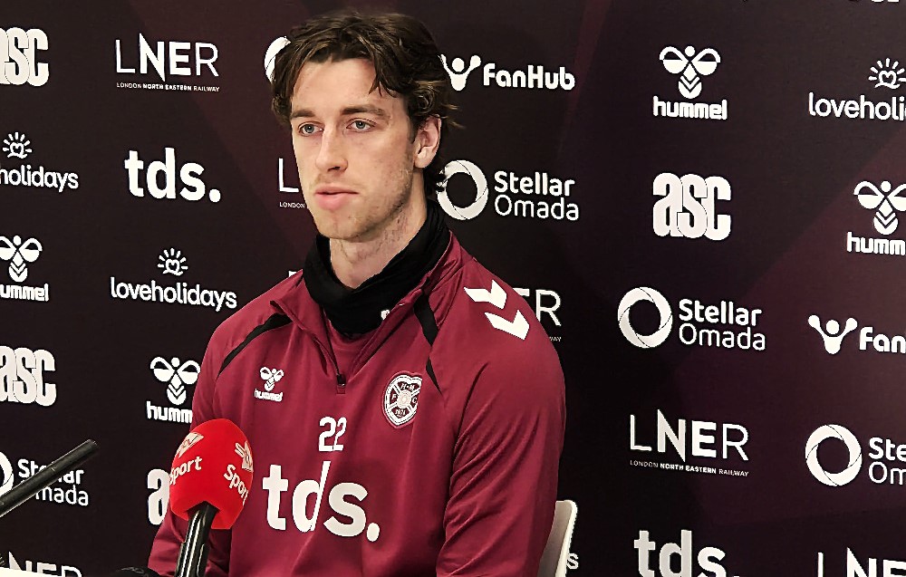 Magnus Mathewson Magnusson delighted to be a man in maroon - The Edinburgh Reporter